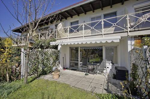 Westseite: die Terrasse - 