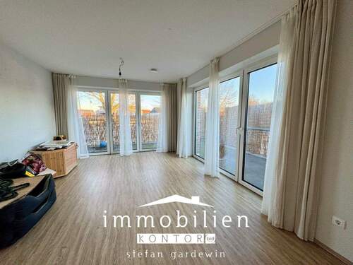 Wohnzimmer - 2 Zimmer Etagenwohnung zur Miete in Cloppenburg