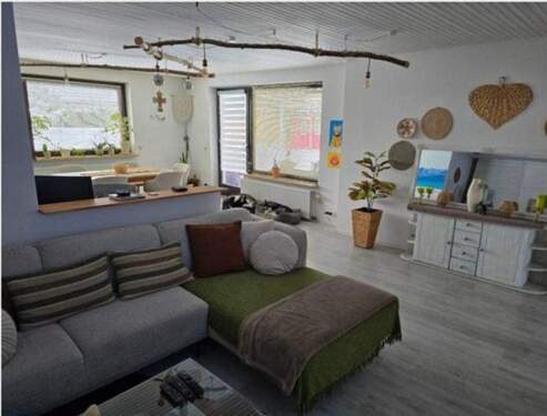 Wohnzimmer - Mehrfamilienhaus, Wohnhaus mit 134,00 m&sup2; in Tespe zum Kaufen