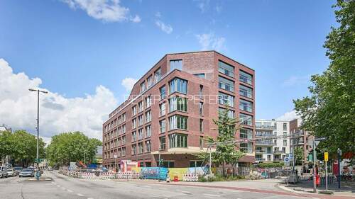 Außenaischt - + Neubau-Highlight in Altona: 4 Zimmer mit Komfort und Stil +