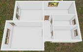 3 D-Grundriss Wohnung 3 - 
