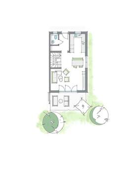 EG_.jpg - 5 Zimmer Doppelhaushälfte zum Kaufen in Erlangen