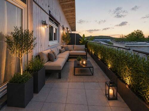 Balkon/Terasse Staging - 