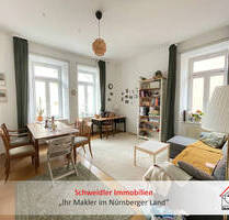 Wohnen im sanierten Altbau! Moderne 3-Zimmer-Wohnung in Nürnberg zur Miete (1. OG)