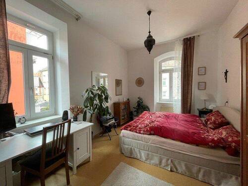 Schlafzimmer - Etagenwohnung mit 75,60 m&sup2; in Nürnberg zur Miete