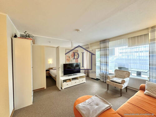 Wohnzimmer - 2 Zimmer Etagenwohnung in Sierksdorf