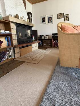 Wohnzimmer - 4 Zimmer Einfamilienhaus in Spraitbach