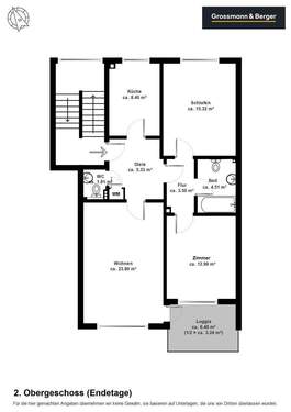 2. Obergeschoss - 