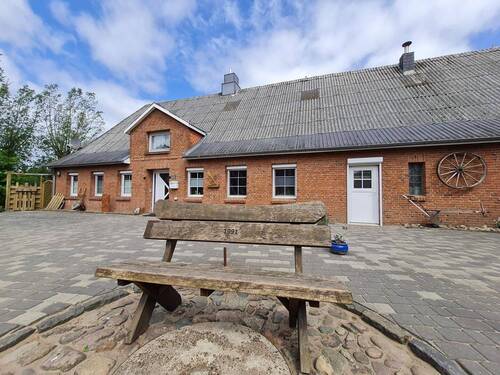 Blick auf das Hauptwohnhaus - 