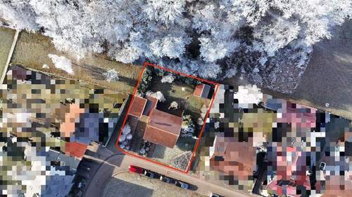 Luftbild - 5 Zimmer Einfamilienhaus zum Kaufen in Haina