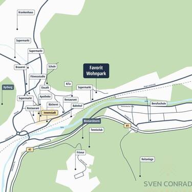 Lage II - Etagenwohnung mit 107,00 m&sup2; in Kirn zur Miete