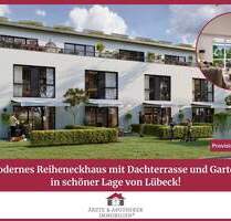Modernes Reiheneckhaus mit Dachterrasse und Garten in schöner Lage von Lübeck! Modernes Reiheneckhaus mit Dachterrasse und Garten in schöner Lage von Lübeck!