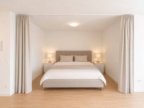 Schlafbereich - 1 Zimmer Etagenwohnung zur Miete in Reutlingen
