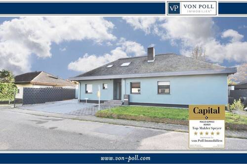 Titelbild - stilvolles und großzügiges Einfamilienhaus im Bungalowstil