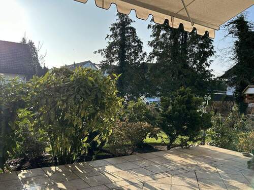 Blick von der Terrasse EG S - 