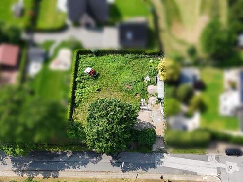 Draufsicht - Baugrundstück in bevorzugter Lage