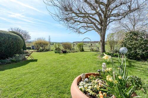 Blick von der Terrasse - 