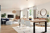 2 - Mitwachshaus-Flair-148-Wohnzimmer.jpg - 5 Zimmer Einfamilienhaus in Börßum