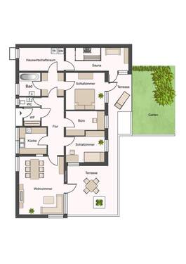 Etagenwohnung - 