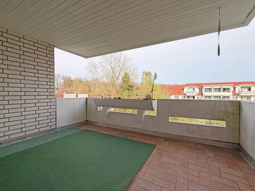 Balkon - Etagenwohnung mit 63,60 m&sup2; in Bad Bentheim zum Kaufen