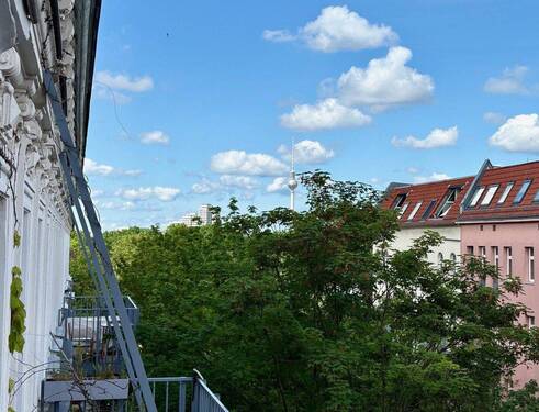 Blick vom Balkon - 