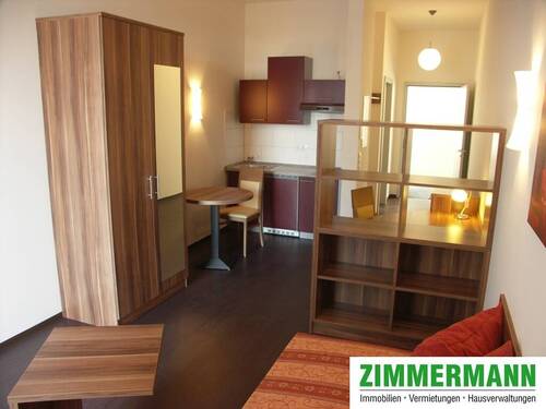 Wohnraum - 1 Zimmer Etagenwohnung in Bamberg