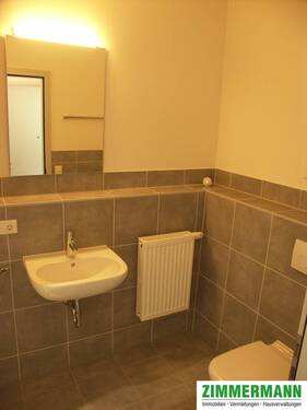 Dusche/WC - Etagenwohnung mit 26,00 m² in Bamberg zur Miete