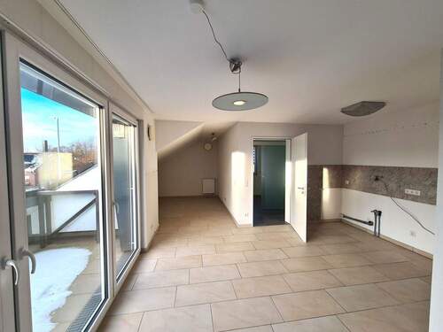 Wohnraum mit Küche - 