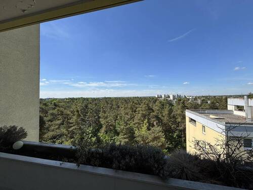 Blick vom Balkon - 