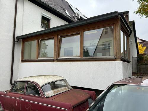 Blick auf den Wintergarten - 