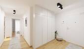 Visualisierung des Eingangsbereiches - 4 Zimmer Etagenwohnung in Bensheim
