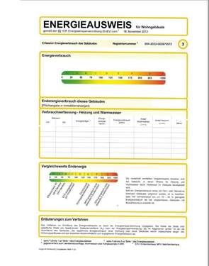 Energieausweis - 