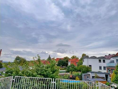 Balkonblick vom Schlafzimmer - 