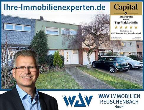 Ansicht - Eckhaus mit Wintergarten und Garage in Wesseling-Keldenich - ruhige Wohnlage