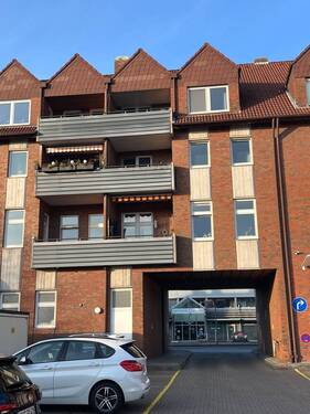 Rückansicht - 2 Zimmer Etagenwohnung zum Kaufen in Wilhelmshaven