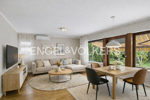 Visualisierung Wohnzimmer - 6 Zimmer Doppelhaushälfte zum Kaufen in Berlin