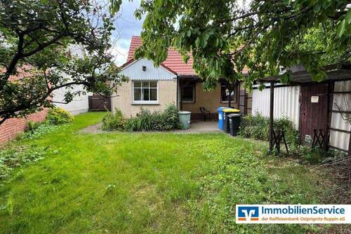 gartenseitige Ansicht - Einfamilienhaus mit 67,00 m² in Sieversdorf Hohenofen zum Kaufen