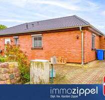 Klinker-Bungalow in Podelzig: EFH Bj.2000, 4 Zi.,Gäste-WC, Masterbad, Kamin, Garage, 648 m² Grdstück