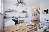 Küche - Einfamilienhaus mit 124,50 m&sup2; in Wittenförden zum Kaufen