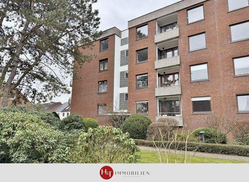 Wohnung kaufen in Bremen-Horn – H & T Immobilien - Helle Zwei-Zimmerwohnung mit TG-Stellplätzen & großer Loggia!