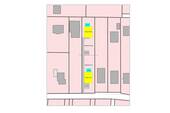 Lageplan für den Bau von 2 Häusern - 