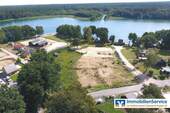 Blick aus der Luft - Grundstück zum Kaufen in Rheinsberg