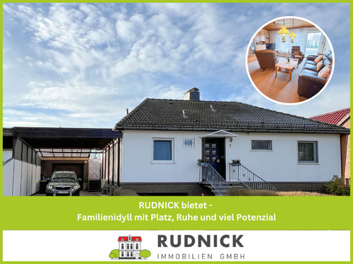 Titelbild - RUDNICK bietet Bungalow in Großenheidorn: wassernahes Wohnen mit viel Potenzial