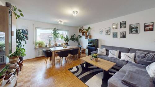 Wohnzimmer1 - Sonnendurchflutete 3-Zimmer-Wohnung in Ditzingen-Hirschlanden