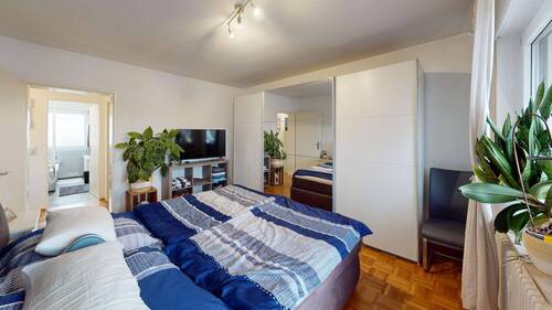 Schlafzimmer - Etagenwohnung mit 70,00 m² in Ditzingen zum Kaufen