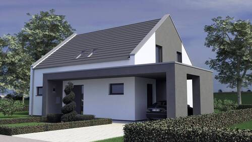 EFH - 165 - Eingang.jpg - 4 Zimmer Einfamilienhaus in Bad Emstal