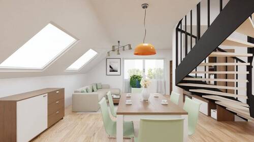 Wohnen/Essen - Einziehen ohne Warten - letzte Wohnung verfügbar - 4,5 Maisonettenwohnung