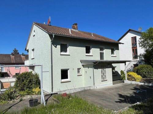 Ansicht Gartenseite - 7 Zimmer Einfamilienhaus in Rimpar