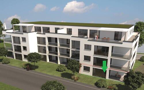 Lage Wohnung 4 EG. - 4 Zimmer Etagenwohnung zum Kaufen in Dauchingen