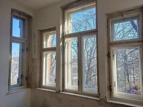 Originalfenster Erkerzimmer Mitte OG - 